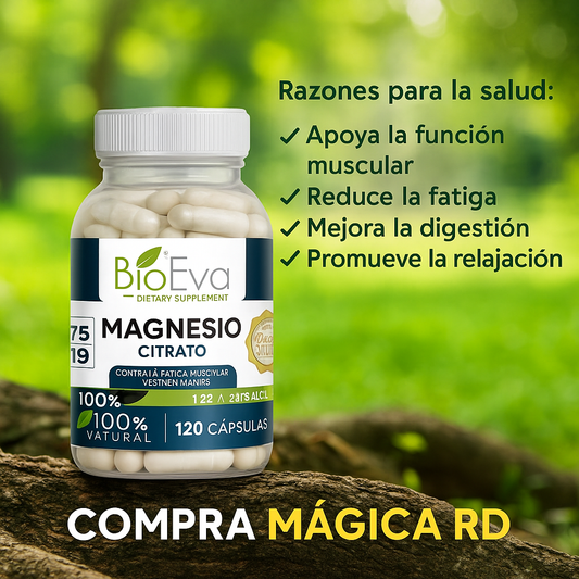 Magnesio Vital en Capsulas Polvo