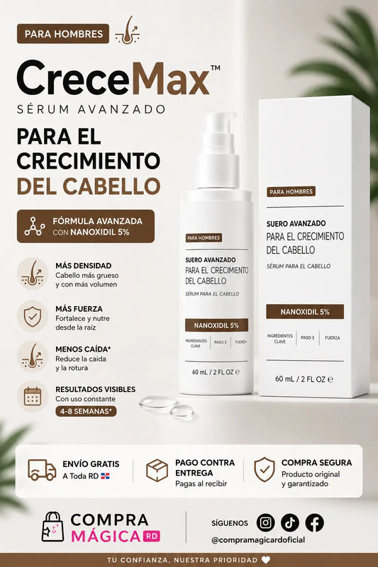 CreceMax™ Suero Capilar 🇩🇴